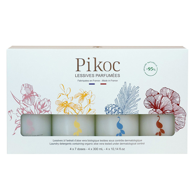 Pikoc香氛洗衣液组合装300ml*4瓶