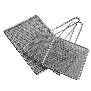 烤鱼夹子不锈钢烤鱼架子烤鱼网夹烧烤网夹板圆形烧烤用具商用大号