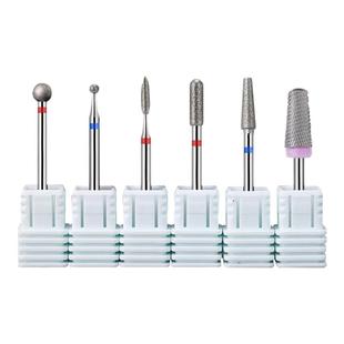 美甲打磨头前置处理钨钢打磨头修指甲刻磨去死皮开口袋卸甲打磨头