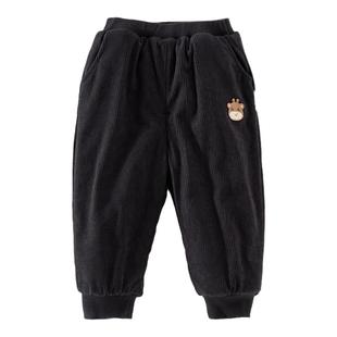 童泰儿童冬季棉裤外穿加厚一条过冬宝宝冬天夹棉裤子1岁4男童女童