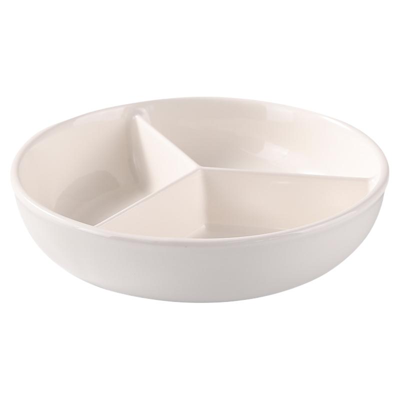 电饭煲陶瓷三分格蒸盘食品级