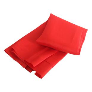 秧歌红绸带舞蹈红绸子大红绸布长彩带广场舞年会跳舞腰鼓腰带道具