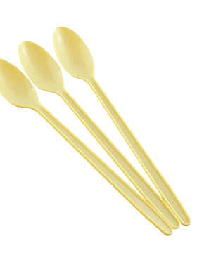 雪糕冰匙 甜品勺 一次性冰淇淋勺 塑料 雪糕勺子 12.5cm 100支/包