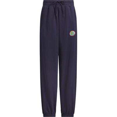 阿迪达斯女士宽松针织长裤