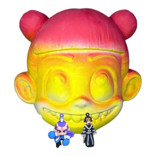 考古挖掘玩具哪吒敖丙挖宝石女孩男孩儿童砸大号宝藏石膏恐龙盲盒