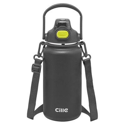 希乐大容量316不锈钢吸管保温杯