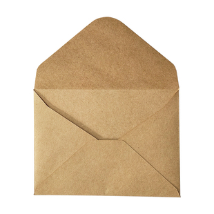 a6贺卡信封纯色空白封套简约无字精致高级感珠光纸牛皮纸小信封袋