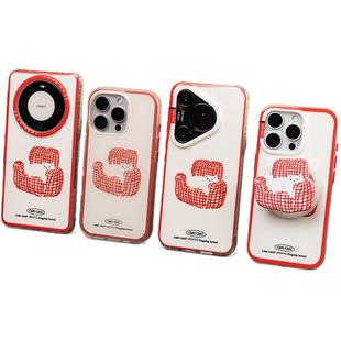 CARECASE 沙发线条猫咪磁吸手机壳 适用苹果16 15 14 ProMax 华为Mate60 Pura70 Pro+ 原创设计插画可爱磁吸