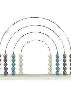 轻奢样板间儿童房书桌摆件