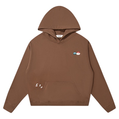 UNDERBOBO情侣宽松冬季连帽卫衣