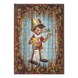 paperblanks佩兰克笔记本本子木偶奇遇记匹诺曹记事本日记高颜值本手账本手帐本儿童生日礼物学生文具文创