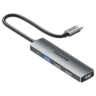 山泽typec拓展坞USB/HDMI/PD快充