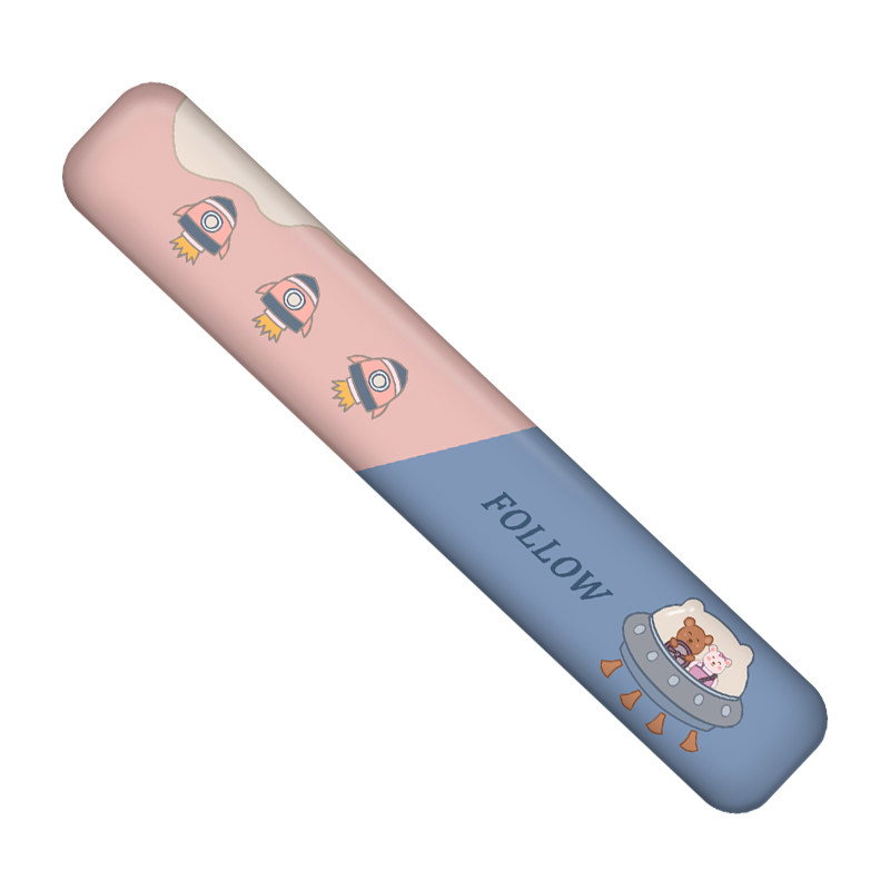 原创电脑鼠标垫一体护腕记忆棉键盘手托可爱创意女生办公手腕垫