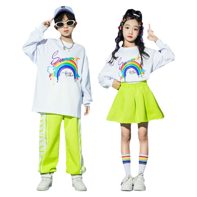 男女通用嘻哈啦啦队舞表演服