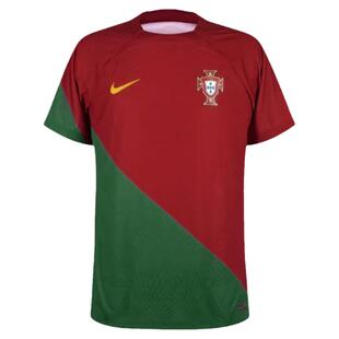天朗足球NIKE耐克2022世界杯葡萄牙主场球员版短袖球衣DN0627-628