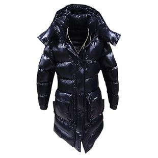 帝虎 魔鬼兄弟 羽绒服女中长款 修身 冬季 羽皇 白鹅绒 JCY810