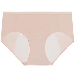 爱慕24SS生理裤内裤女春夏棉质中腰平角生理裤AM239841