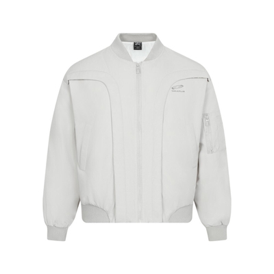 解构弧形bomber飞行员夹克