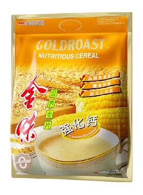 金味强化钙麦片即食奶香600g