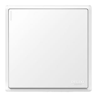 德力西暗装一开多控中途开关家用86型一开单双控单联电源电灯开关