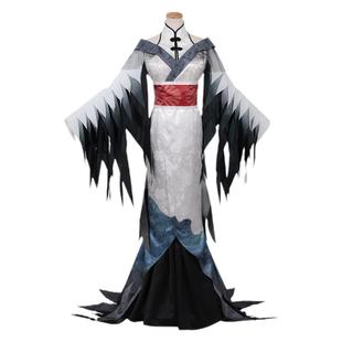 第五5人格cos衣服红蝶仙鹤影cosplay服装全套女动漫和风假发扇子