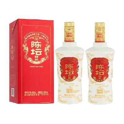 剑南春52度陈坛特曲500ml*2瓶