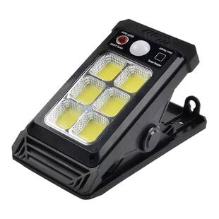 太阳能户外灯庭院灯围栏夹子灯家用防水壁灯人体感应超亮照明路灯