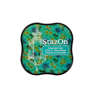 月猫SZM印台 Tsukineko StazOn复古油性速干布料金属皮革玻璃表面可用全功能印泥SZM补充液