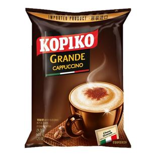 印尼进口KOPIKO可比可卡布奇诺三合一白咖啡可比克速溶咖啡600g*3