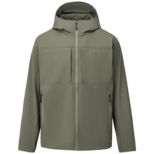 HELLY HANSEN/HH 25男户外软壳休闲防泼水轻薄无束缚帽夹克外套