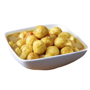 永昊闸坡炸鱼蛋黄金鱼蛋5斤装火锅食材711香港咖喱鱼丸关东煮豆捞