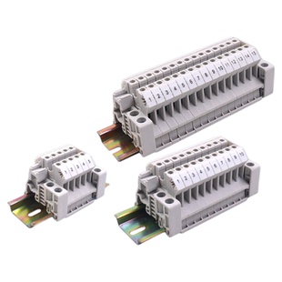 正泰配电箱电线接线端子UK2530组压排接头排30位P柱10孔20对可选