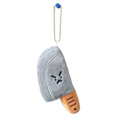 菜刀毛绒挂件愤怒表情包创意搞怪小刀迷你挂件背包挂件钥匙扣挂饰