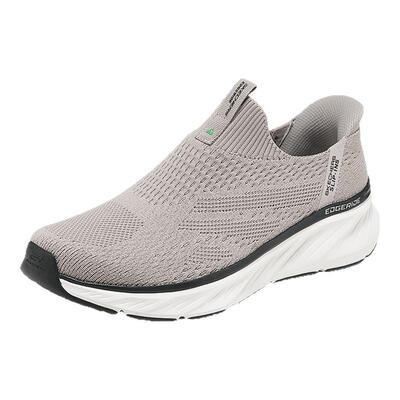 Skechers斯凯奇闪穿鞋男子一脚蹬健步鞋夏季新款回弹休闲鞋