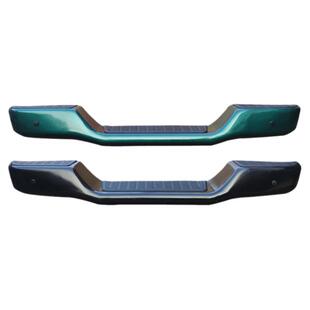 江铃宝典皮卡后保险杠总成纯铁加厚后防撞杠后杠踏杠改装铁杠PLUS