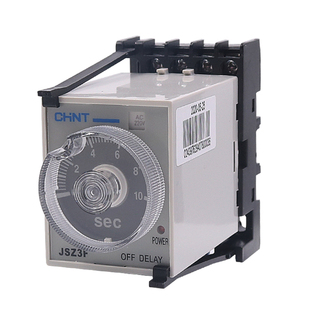 正泰断电延迟延时60时间继电控制器JSZ3F 5s秒10S 220V伏380V 24v