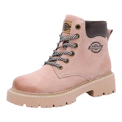 Dickies马丁靴女鞋加绒保暖短靴