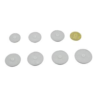 单层齿轮0.5模数POM教具塑料尼龙齿轮减速箱变速箱DIY手工小制作