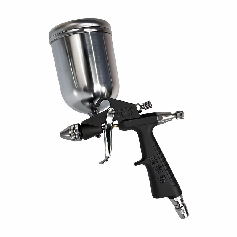 小型k3喷枪r2喷漆枪气动 皮衣皮革修补皮具上色汽车家具0.5口径