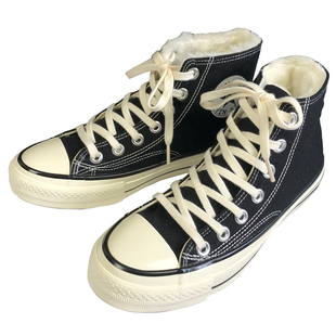 经典款1970s高帮加绒帆布鞋子秋冬季新款棉鞋女韩版百搭保暖板鞋