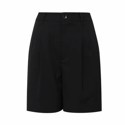 夏季高腰显瘦宽松四分短裤