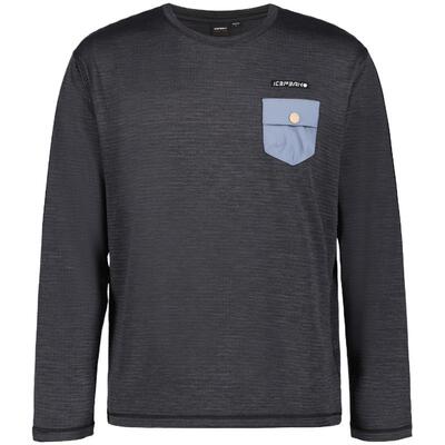 ICEPEAK休闲长袖T恤薄绒弹力秋衣