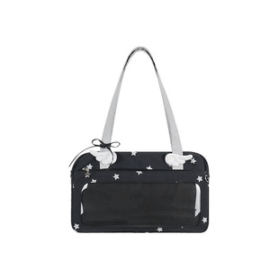 【小星动】soda薄荷茶原创演唱会藏支架灯牌暗格应援透明单肩痛包