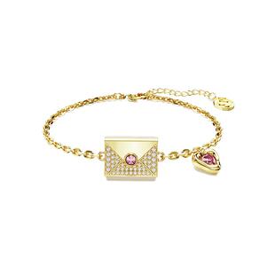 【自营】Swarovski/施华洛世奇心动来信 LETRA手链女送女友情书