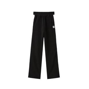 太平鸟女装2024年春秋季新款拼接通勤直筒裤ASGBD1452