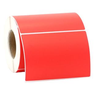 彩色铜版纸标签不干胶条码纸贴纸100*70 32 19 40 50 60 80热转印红色绿色蓝色紫色黄色棕色自粘通用标签贴纸