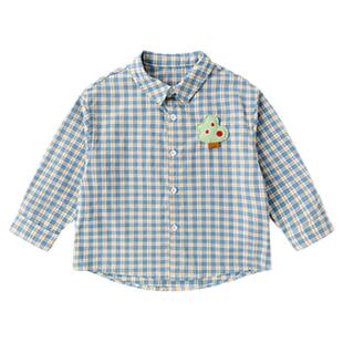 嘟嘟家儿童衬衫宝宝新款春秋衣服男童女童春季长袖上衣婴儿童装类