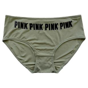 一杯美式~欧美风内裤女士夏薄款低腰无痕透气包臀简约字母三角裤