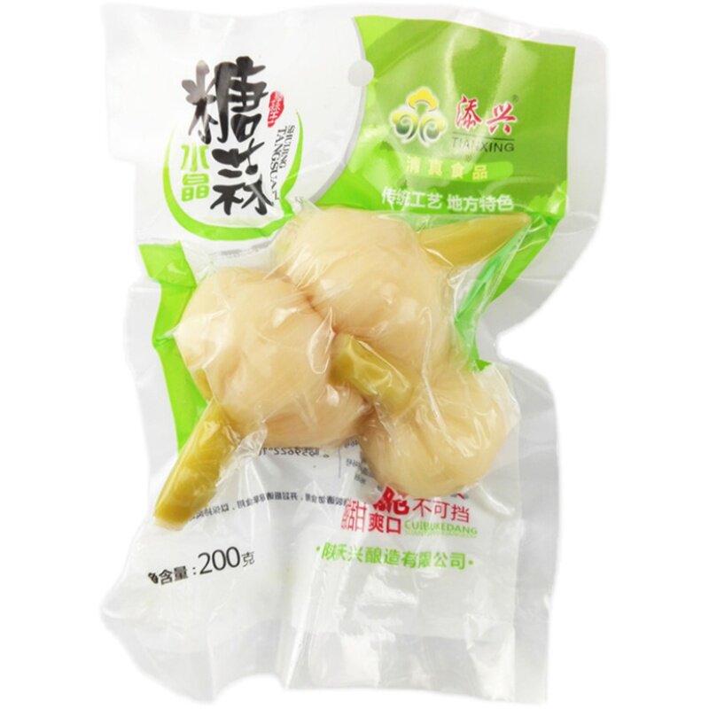 陕西特产糖醋蒜腌泡下饭菜