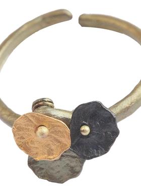 复古冷淡风开口戒指小众设计指环